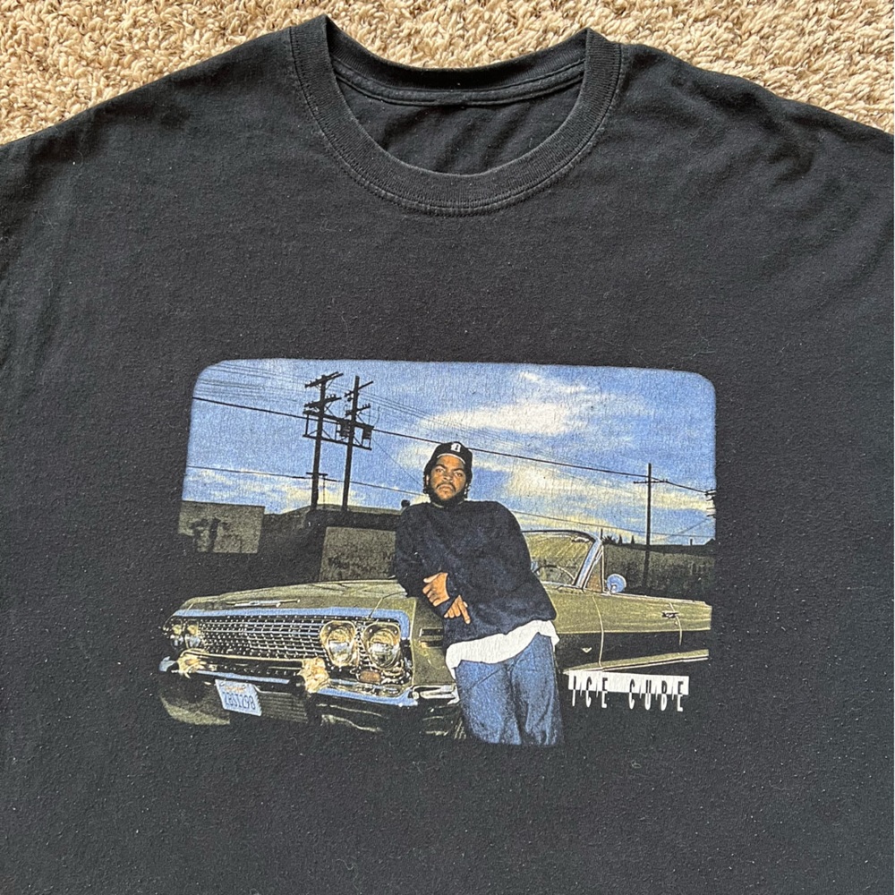 Ice Cube t-shirt with ‘64 Impala. Official merchandise. Size XL - Picture 2 of 8